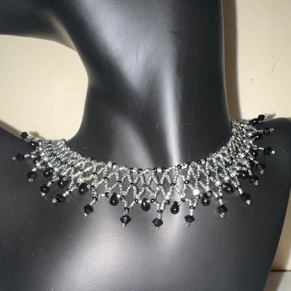 Black Glass Choker